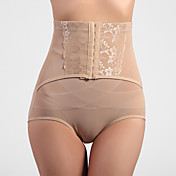 haute taille avant culottes Busk fermeture Combinés amincissants dans chinlon et de spandex