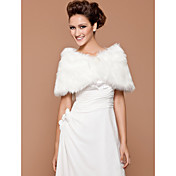 Faux Fur Wedding / Special Occasion Shawl