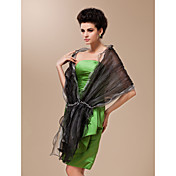 élégante en organza avec des perles et des manchettes occasion spéciale châle / wrap (plus de couleurs disponibles)