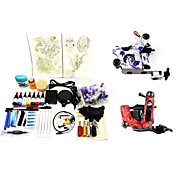 2 Tattoo Machine Guns Kit for Liner and Shader