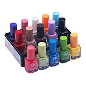 15PCS couleur de sucrerie Nail Set polonais (8 ml)