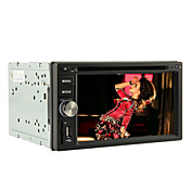 2 Din 6.2-inch TFT Screen In-Dash Car DVD Player With Navigation-Read GPS,Bluetooth,iPod-Input,RDS