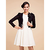 dentelles vestes de mariage avec appliques (plus de couleurs disponibles)