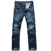 Men's Casual Straight  Denim Jeans