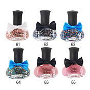 1PCS Bowknot Bottle Nail Polish No.61-66(12ML,Assorted Color)