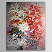 peint à la main abstraite de la peinture à l'huile avec cadre étiré 1303-ab0415