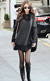 Épissure de douille de Dolman de femmes tricoté Jumper