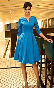 ts manches mi balançoire robe en jersey (plus de couleurs)